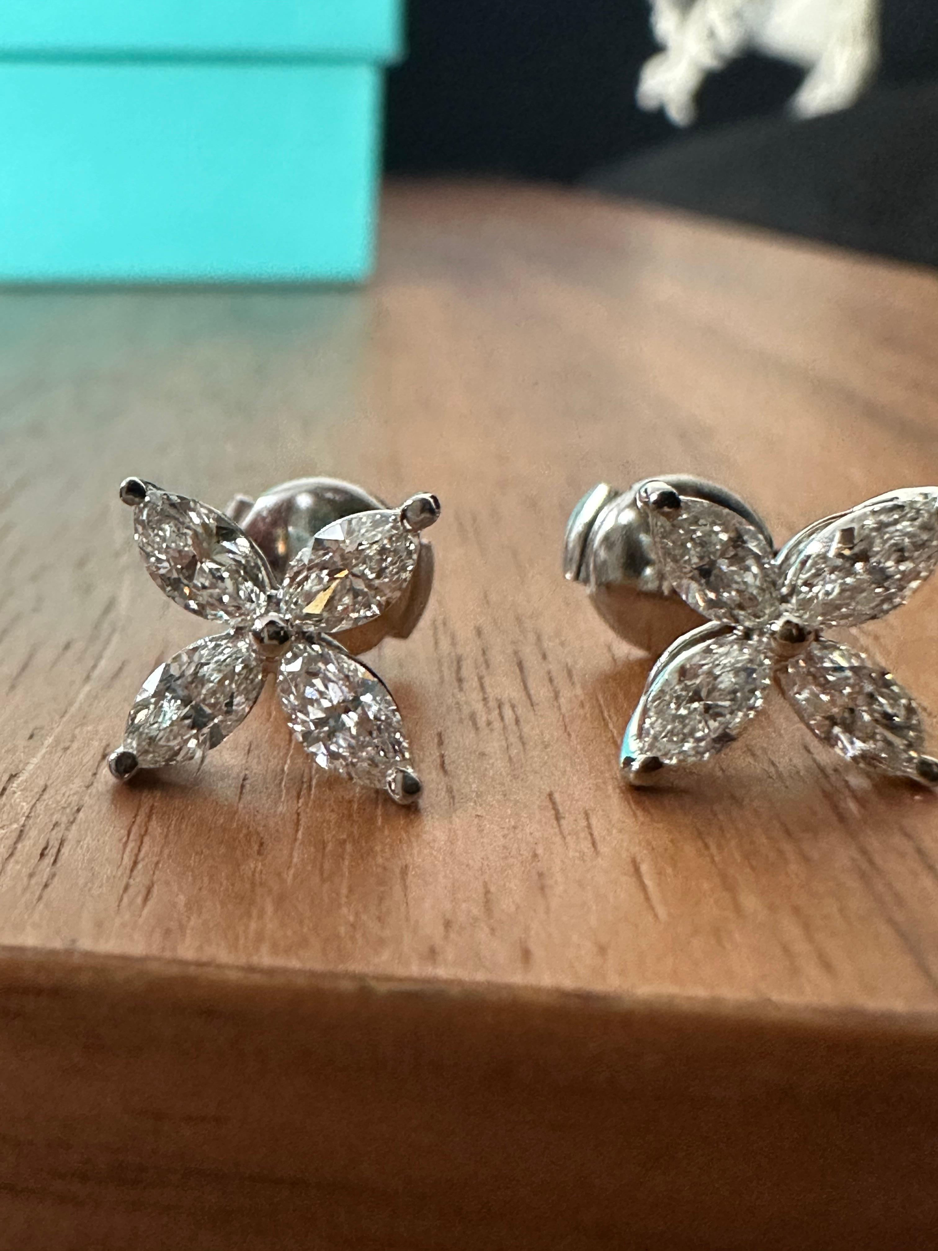 tiffany shell earrings
