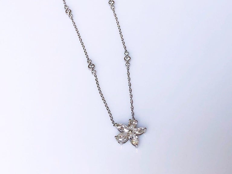 Tiffany victoria mixed cluster necklace shop
