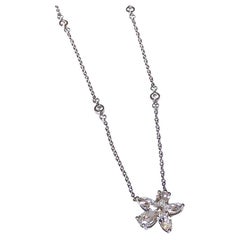 Tiffany Co Victoria Große gemischte Cluster-Halskette