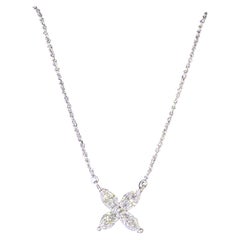 Tiffany Co Victoria Large Necklace in Platinum