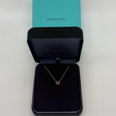 Tiffany & Co Victoria Marquise Cut Ruby 18k Yellow Gold Flower Pendant Necklace