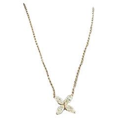 Tiffany Co Victoria necklace in rose 18k gold, medium