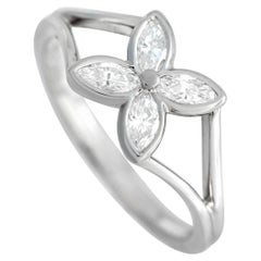 Tiffany & Co. Victoria Platinum 0.40 Ct Diamond Ring