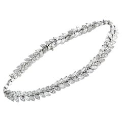 Tiffany & Co. Victoria Platinum 5.46 Ct Diamond Bracelet