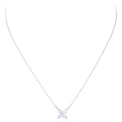 Tiffany & Co. Victoria Platinum and Diamond Pendant Necklace, Large