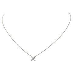 Tiffany & Co. Victoria Platinum and Diamond Pendant Necklace, Medium