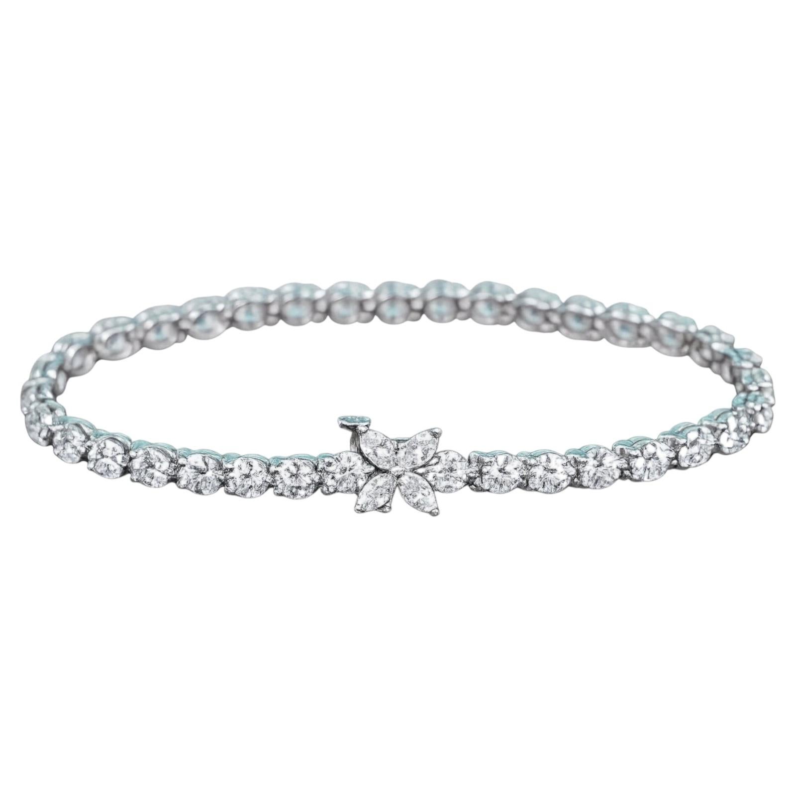 Tiffany & Co. Victoria Platinum Diamond Bracelet, 8.45ctw