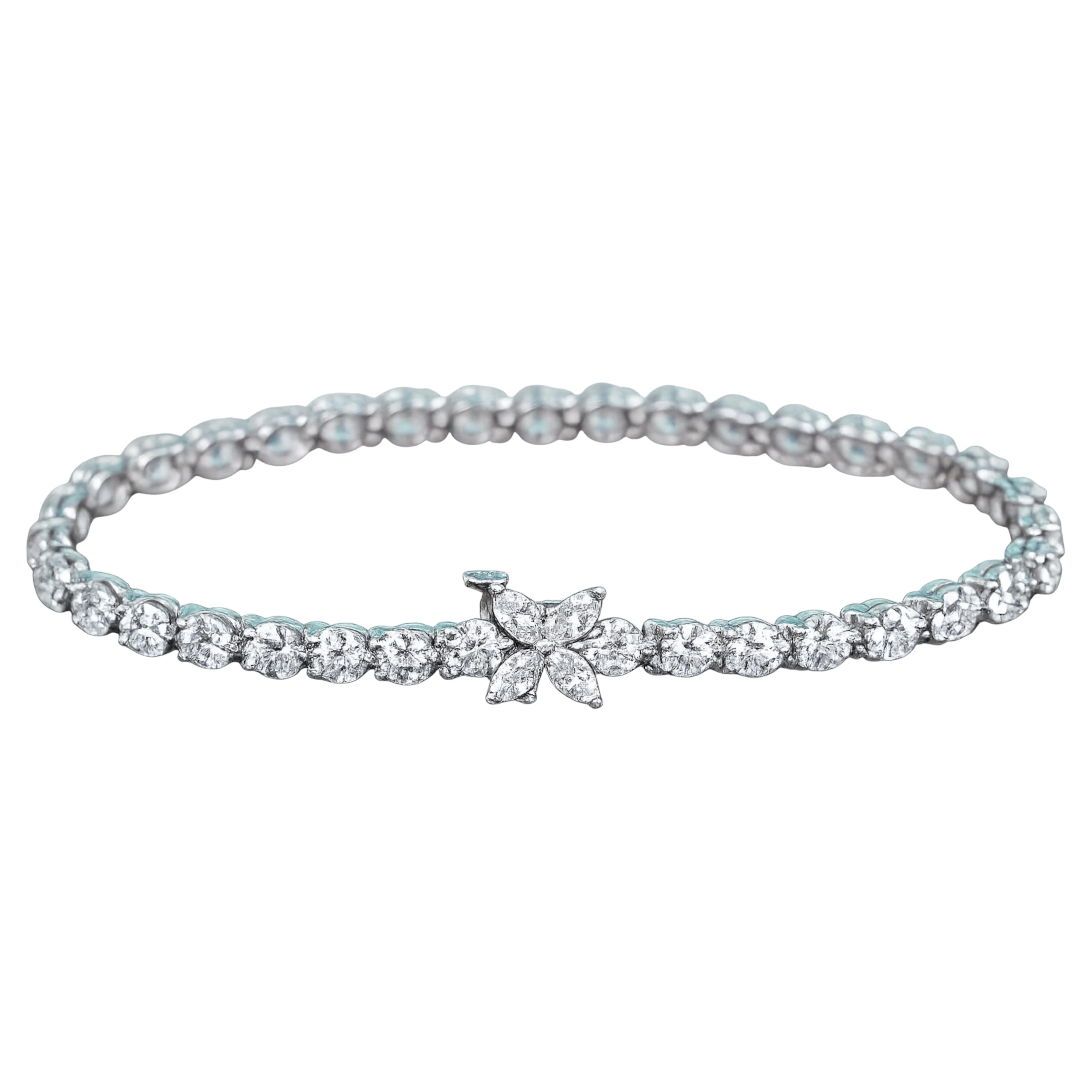 Tiffany & Co. Victoria Platinum Diamond Bracelet, 8.45ctw