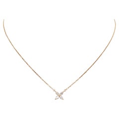 Tiffany & Co. victoria" Halskette mit Anhänger aus Roségold und Diamanten