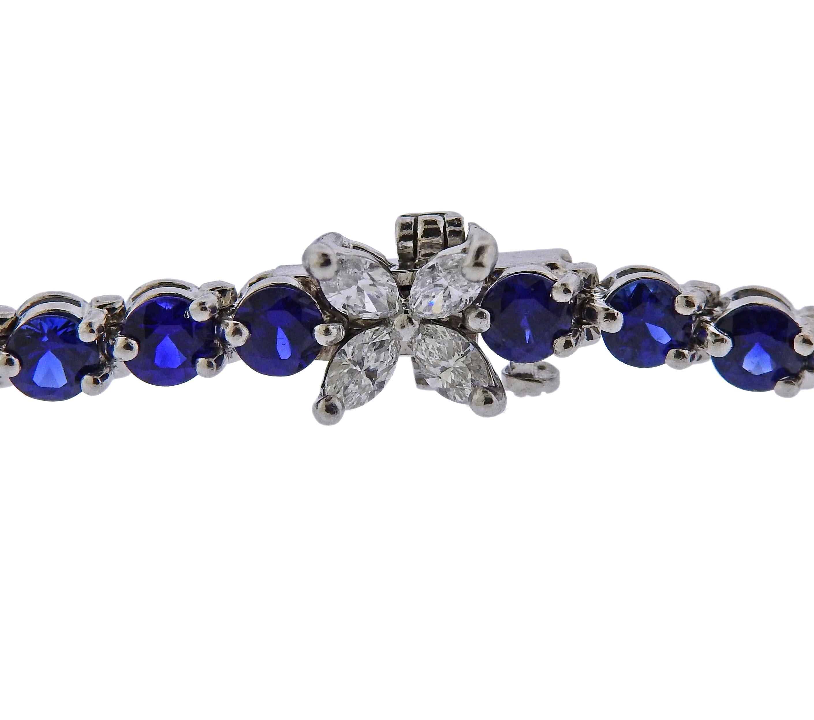 sapphire bracelet tiffany