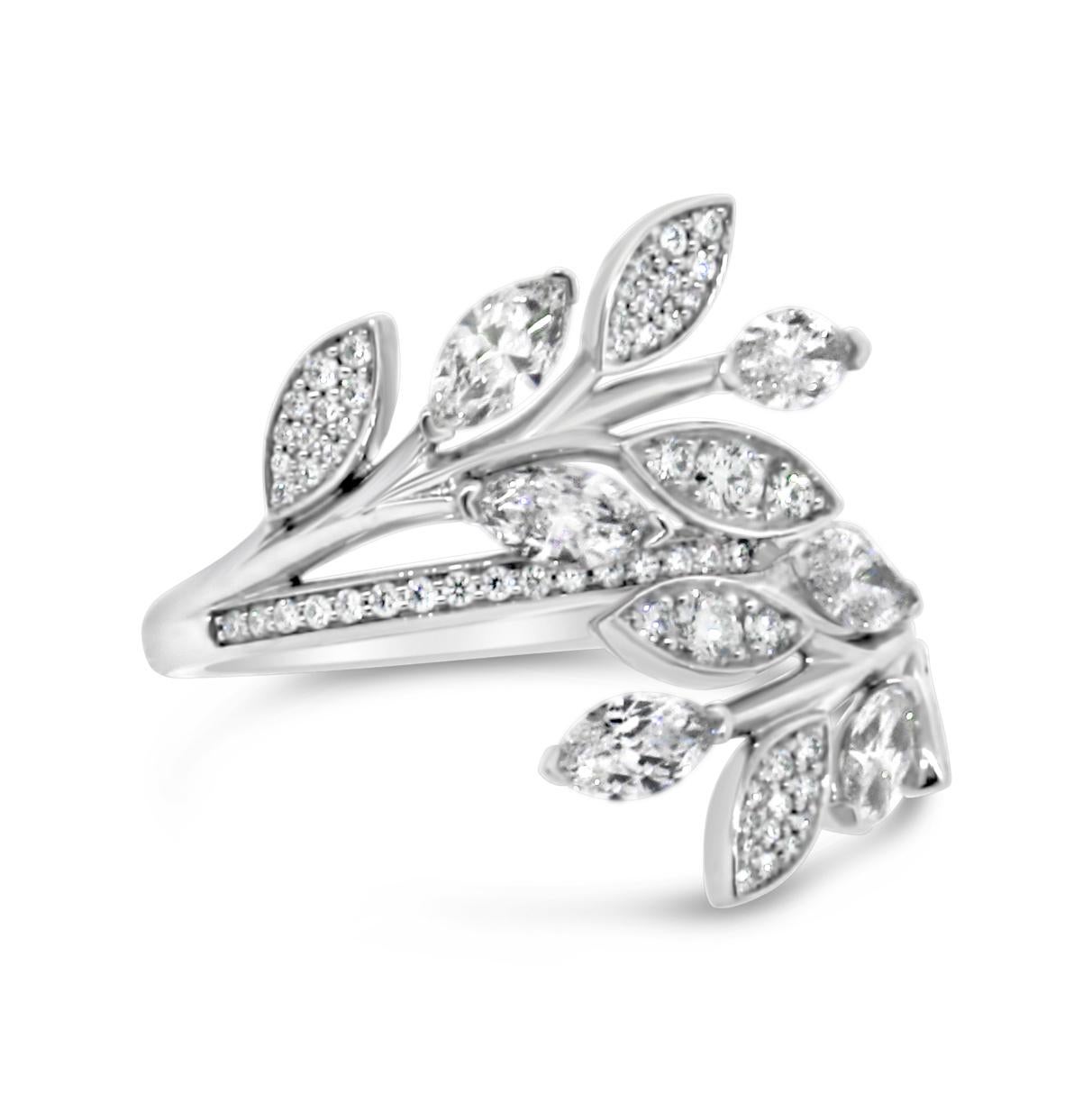 Women's Tiffany & Co. Victoria Vine Bypass Ring For Sale