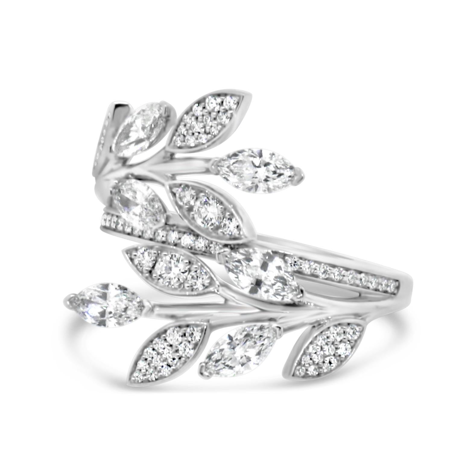Tiffany & Co. Victoria Vine Bypass Ring For Sale 1