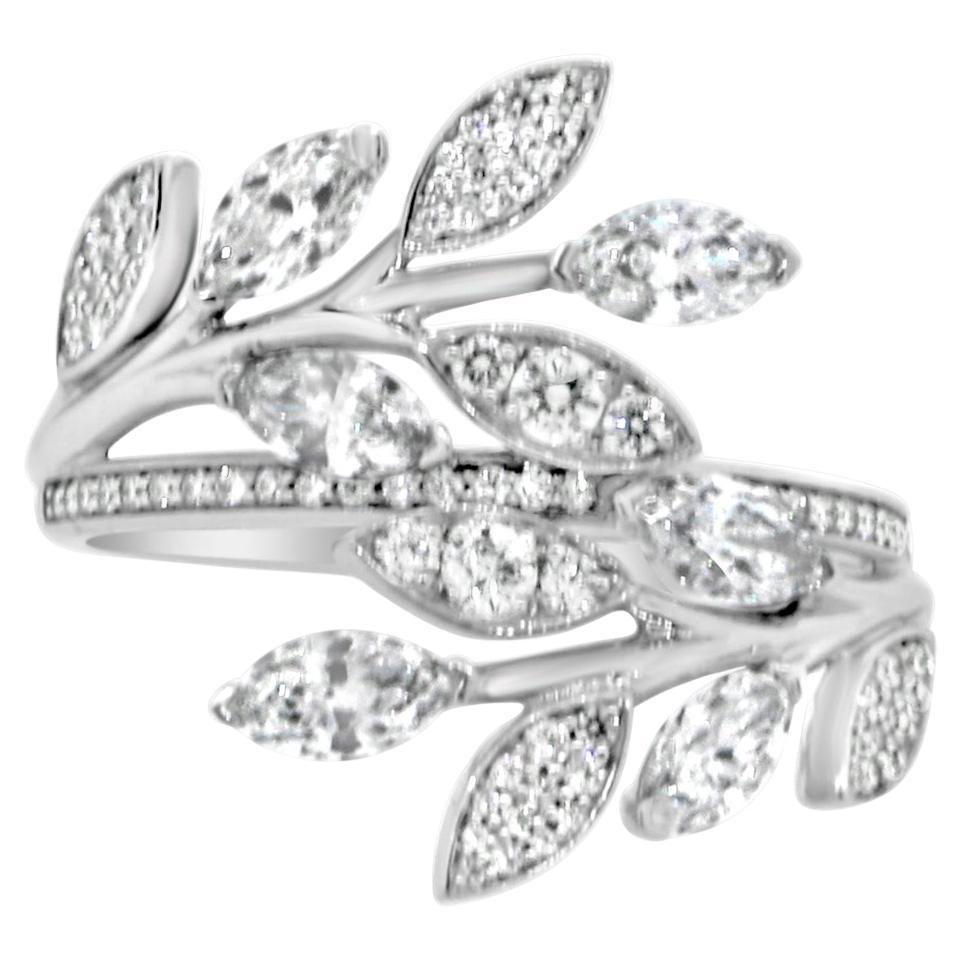 Tiffany & Co. Victoria Vine Bypass Ring For Sale