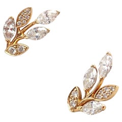 Tiffany & Co. Orecchini in oro rosa con diamanti a forma di vite Victoria Co.