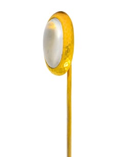 Tiffany & Co. Victorian Moonstone 18 Karat Gold Stickpin