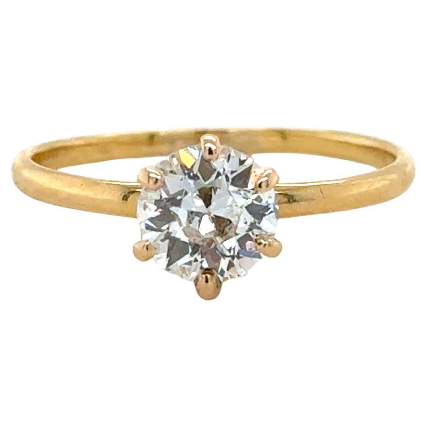 Tiffany & Co., Victorian, Old European Cut Diamond Engagement Ring