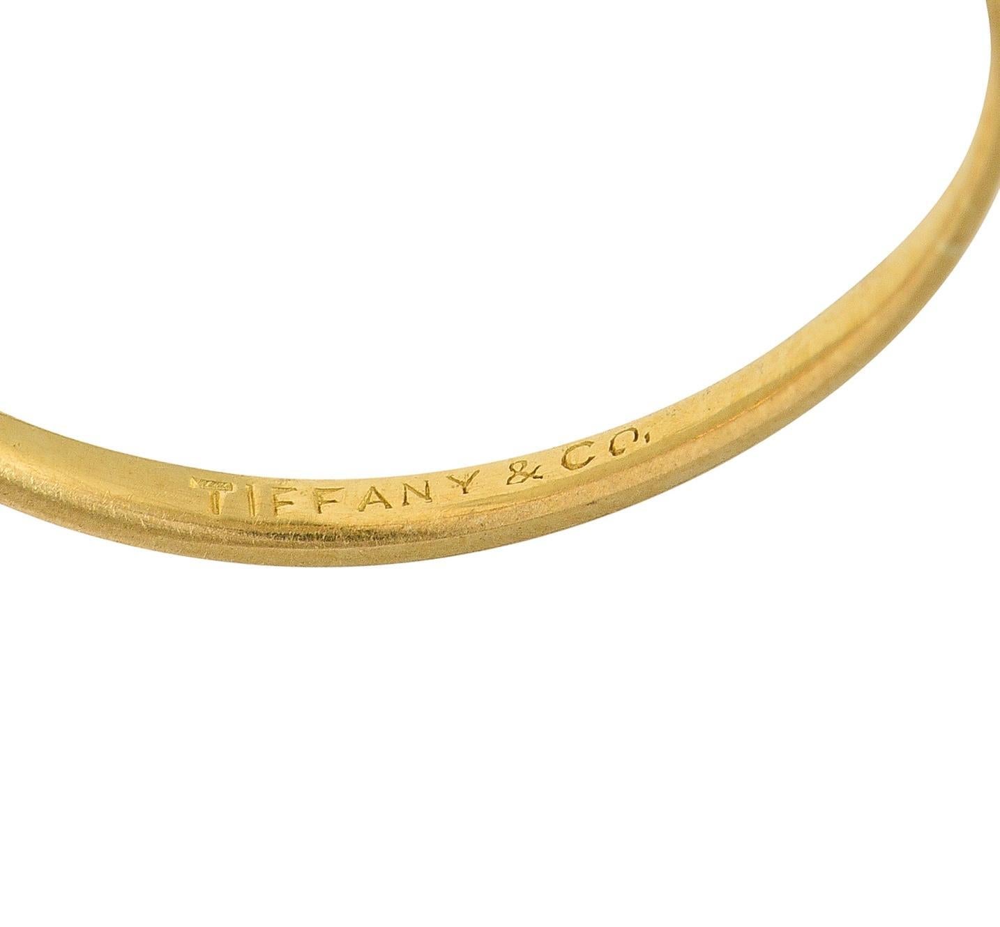 Tiffany & Co. Bague de fiançailles victorienne ancienne mine en or bicolore 18 carats en vente 4