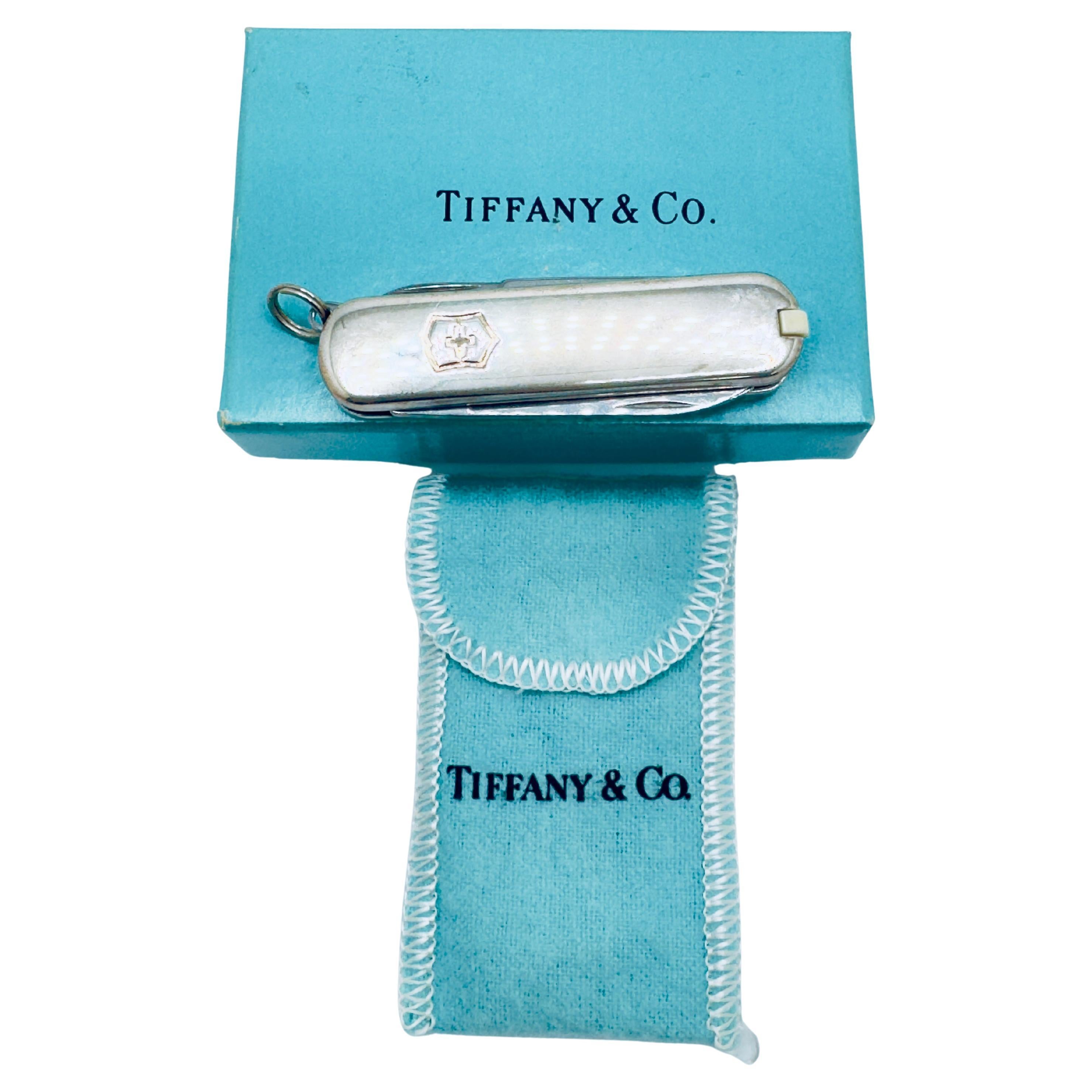 Tiffany & Co. Victorinox Swiss Army Pocket Knife 925 750