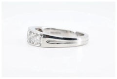 Tiffany & Co, bague vintage en platine avec cinq pierres de diamant de 1,00 ctw