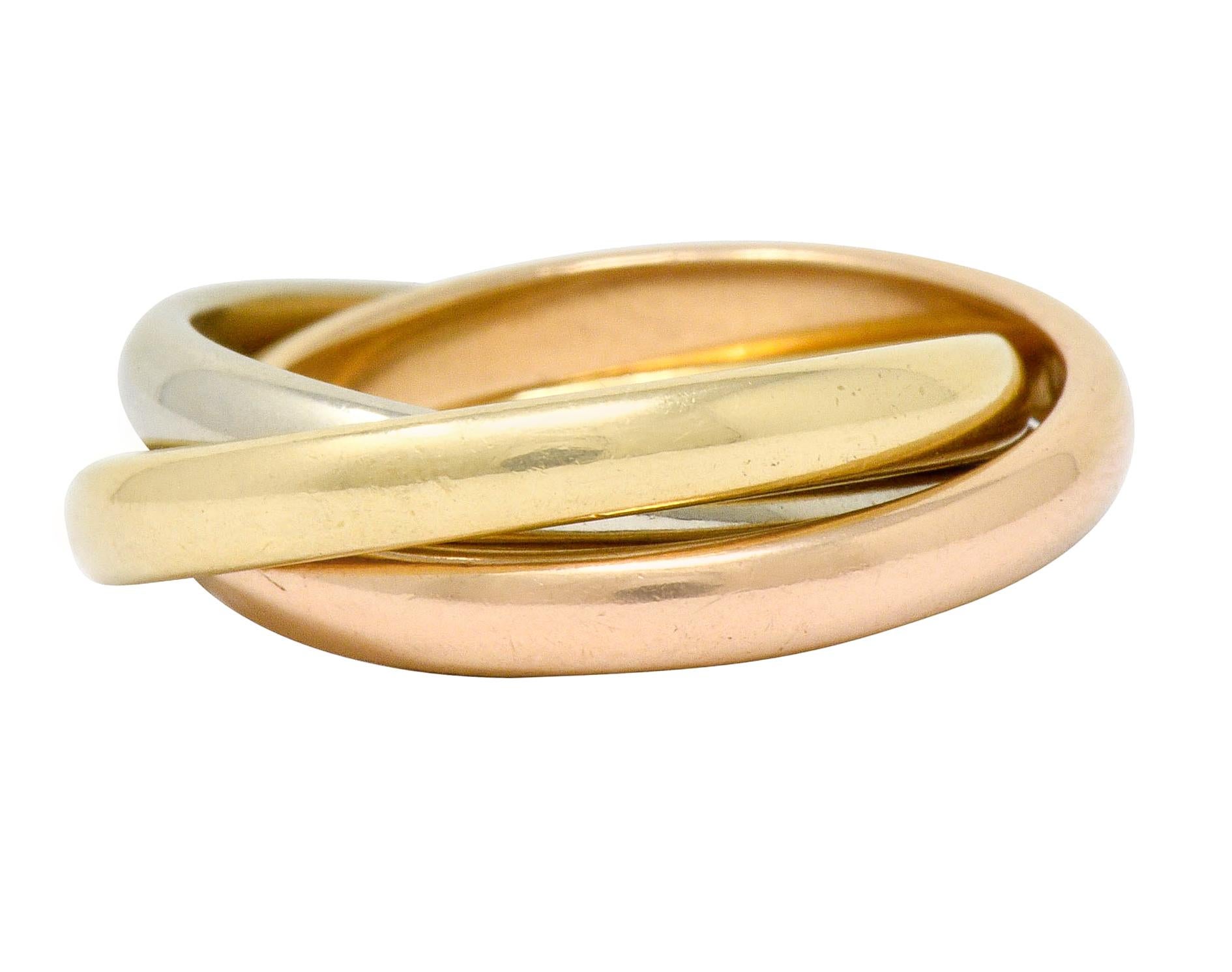 tiffany tri color ring
