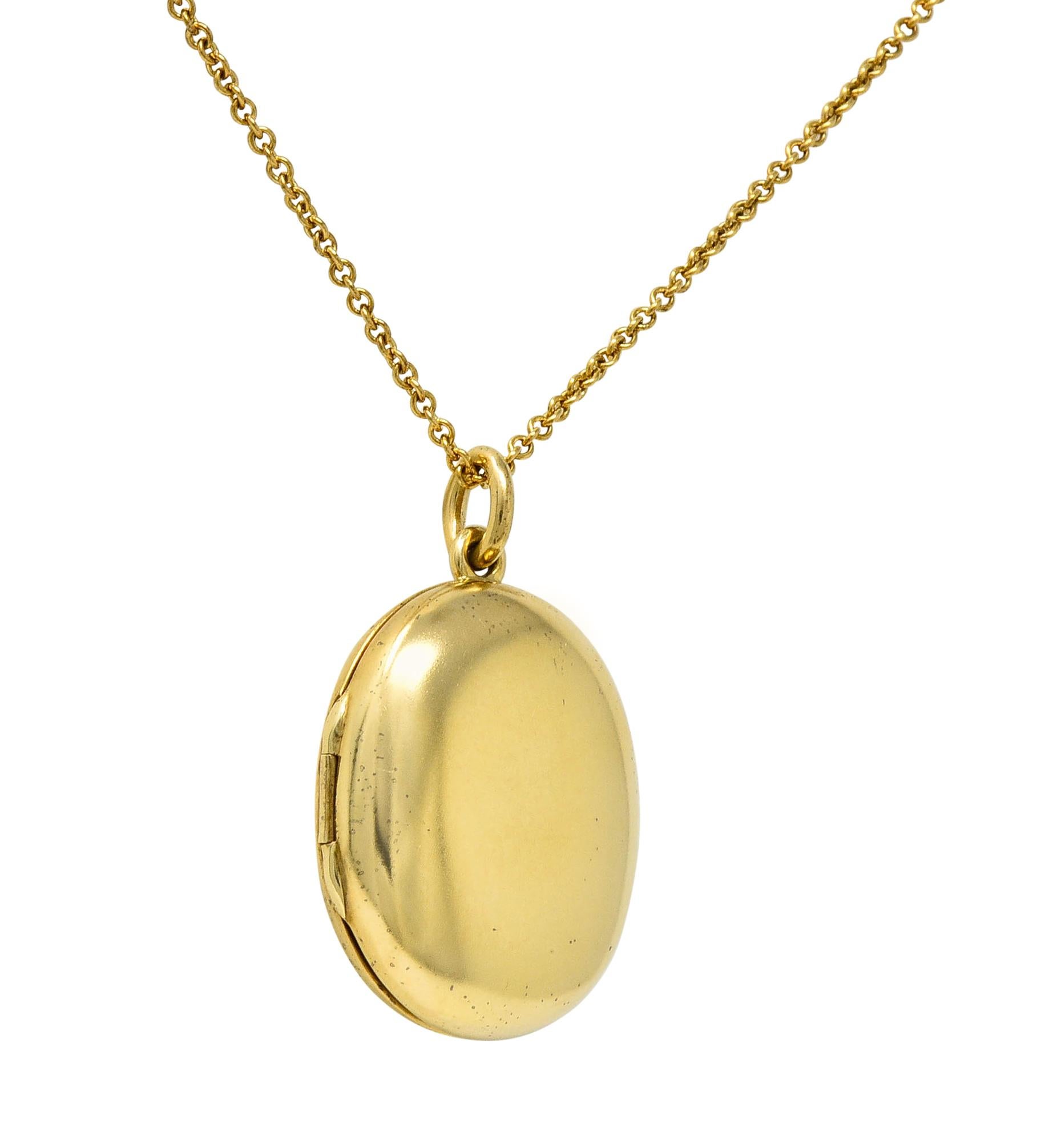 locket necklace tiffany