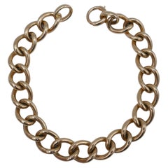 Tiffany & Co. Vintage 14k Gold Chain Link Bracelet