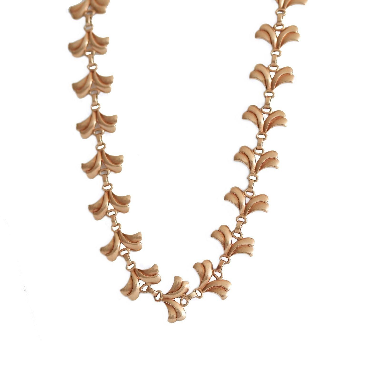 Tiffany & Co Vintage 14k Gold Halskette (Brillantschliff)