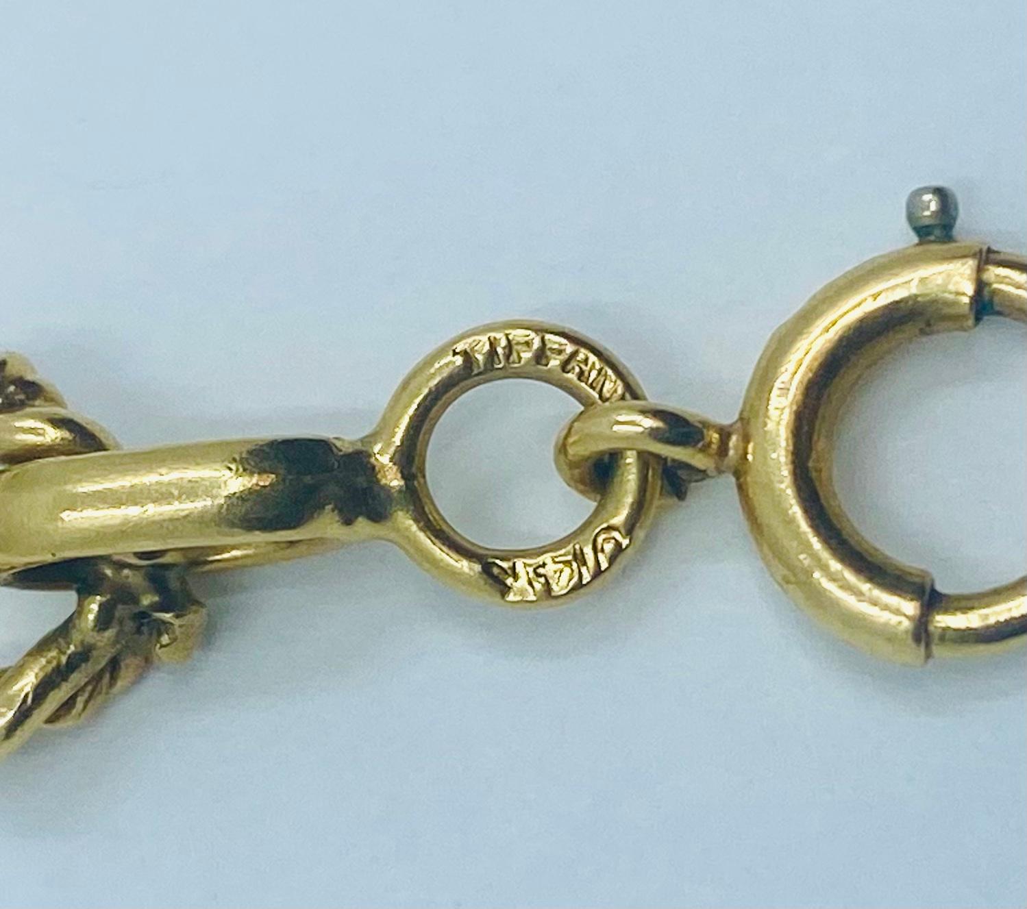 Tiffany & Co. Vintage 14k Link Necklace 2