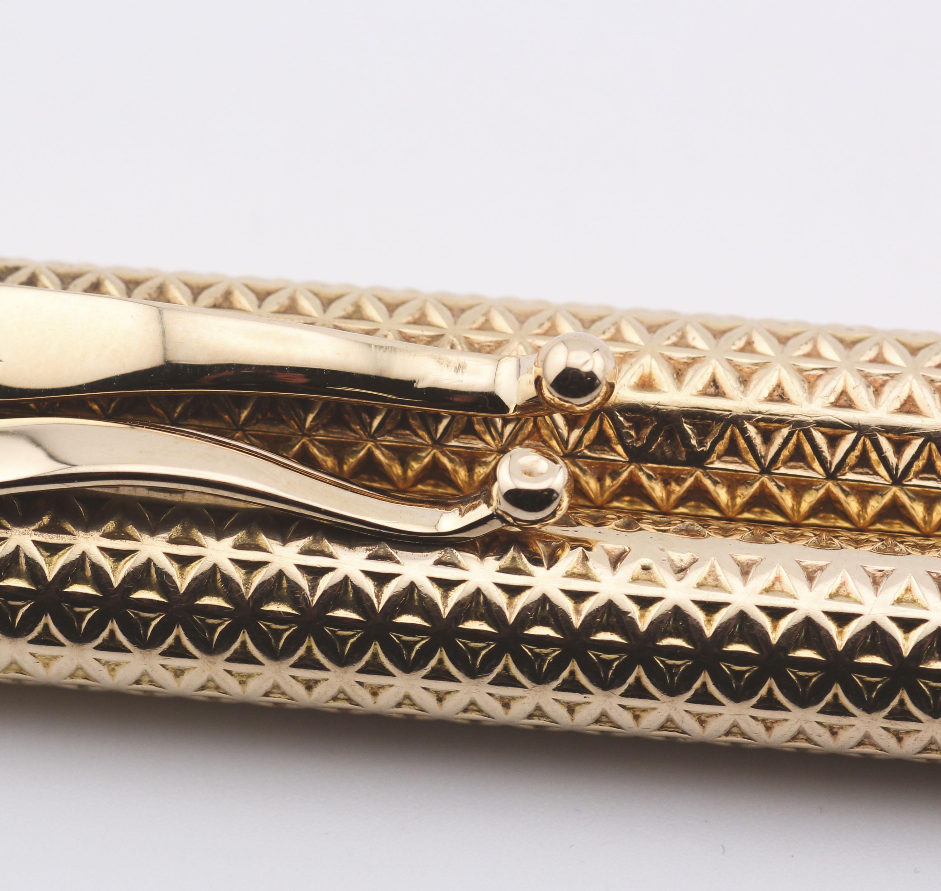 Tiffany & Co. Vintage 14k Yellow Gold Ballpoint Pen and Pencil Set For Sale 1