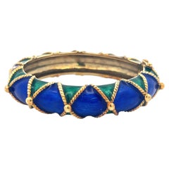 Tiffany & Co Vintage 14K Yellow Gold Bangle Bracelet 85.5 Grams