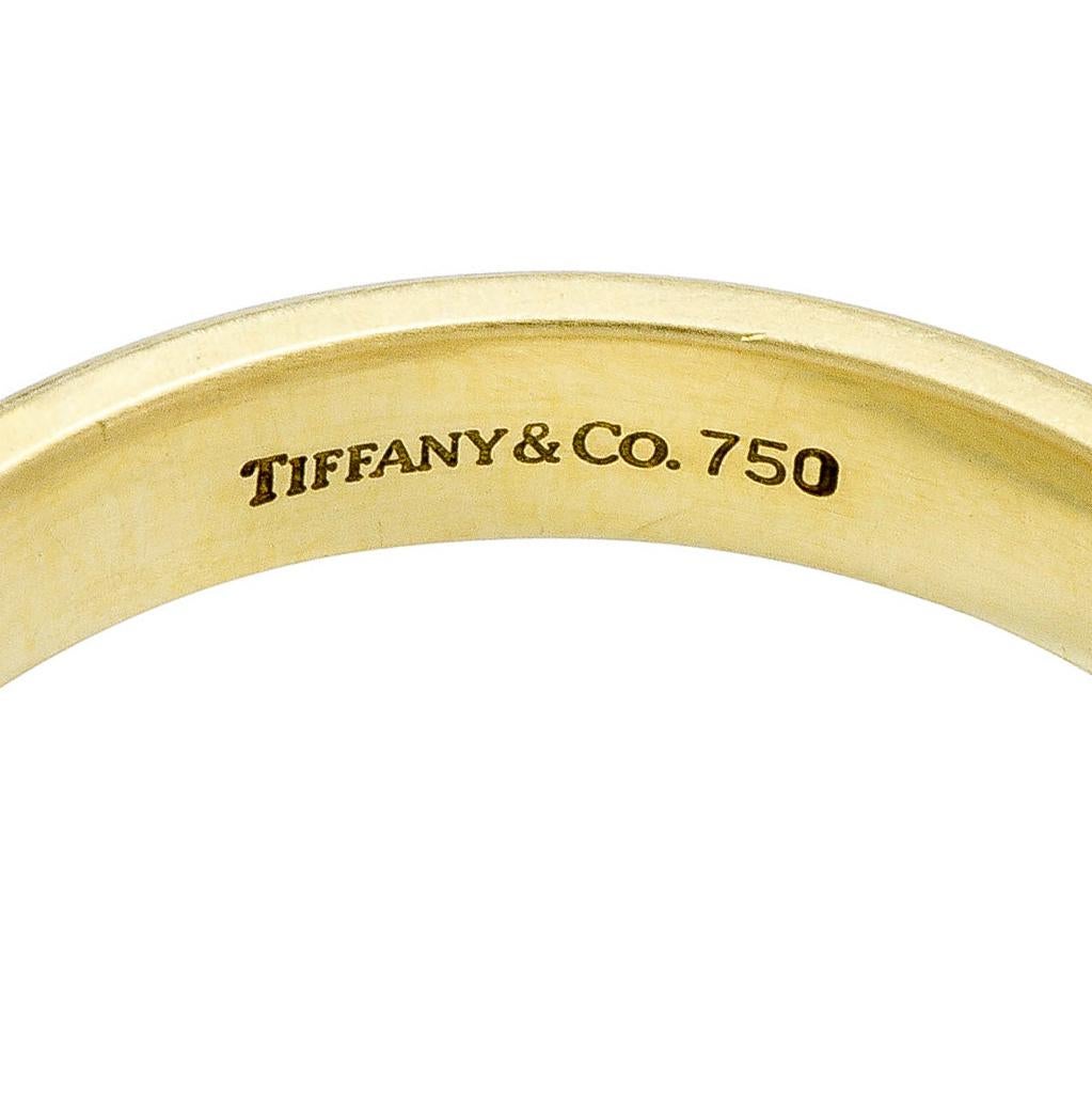 Women's or Men's Tiffany & Co. Vintage 18 Karat Gold Men's Wedding Band Ring