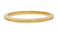 Tiffany & Co. Vintage 18 Karat Yellow Gold 1.7MM Stacking Band Ring