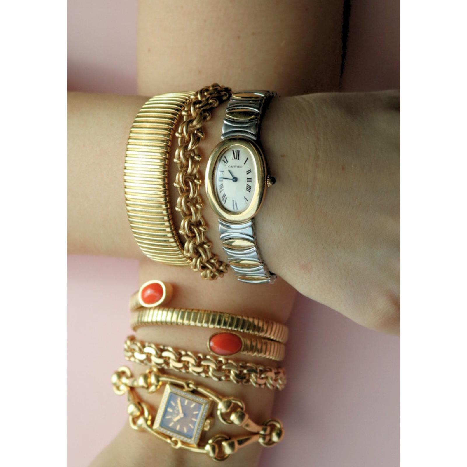Tiffany and Co. Vintage 18K Bracelet Solid Yellow Gold For Sale at 1stDibs