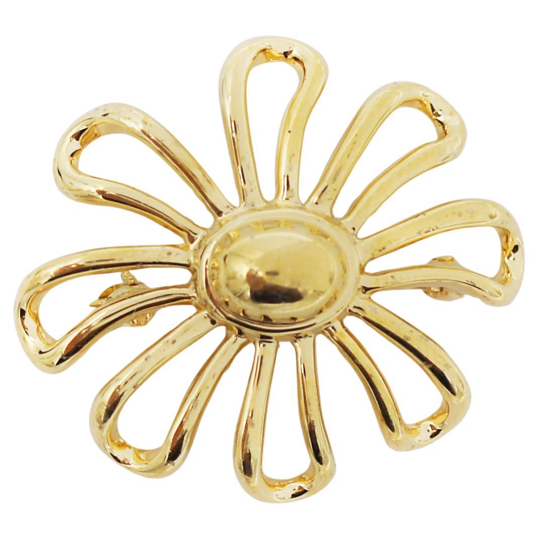 Womens Costume Jewelry Brooch Pin, Premium, 14K Gold Or Silver...