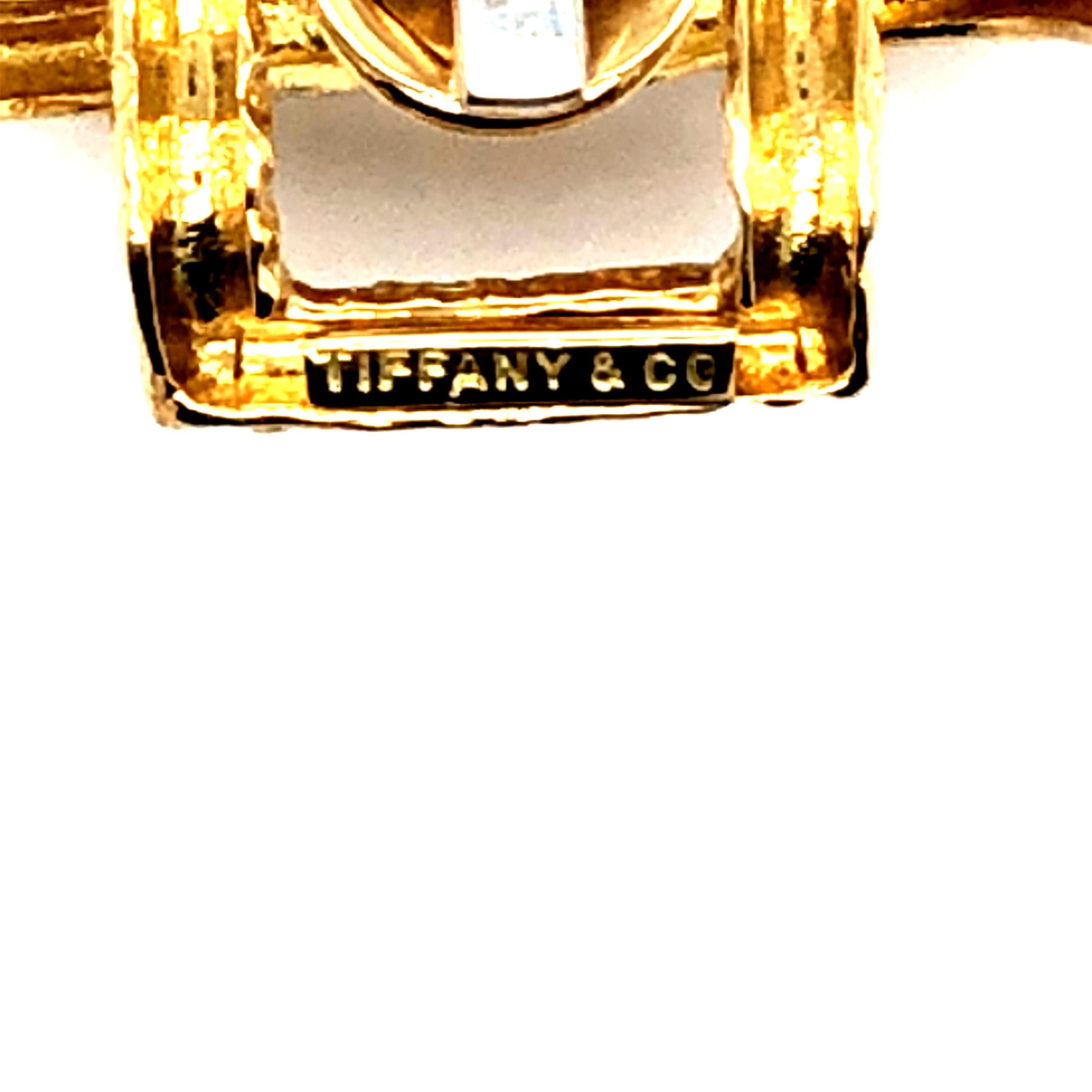Tiffany & Co. Vintage 18 Karat Gold Earrings 3