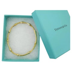 Tiffany & Co. Vintage 18K Gelbgold Bambus-Armreif