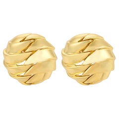 Tiffany & Co. Ohrringe aus 18k Gelbgold