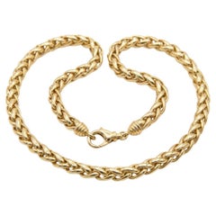 Tiffany
Co. Vintage 18K Yellow Gold Link Chain Necklace