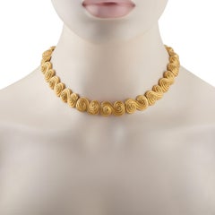 Tiffany & Co. Vintage 18K Yellow Gold Necklace TI20-060526