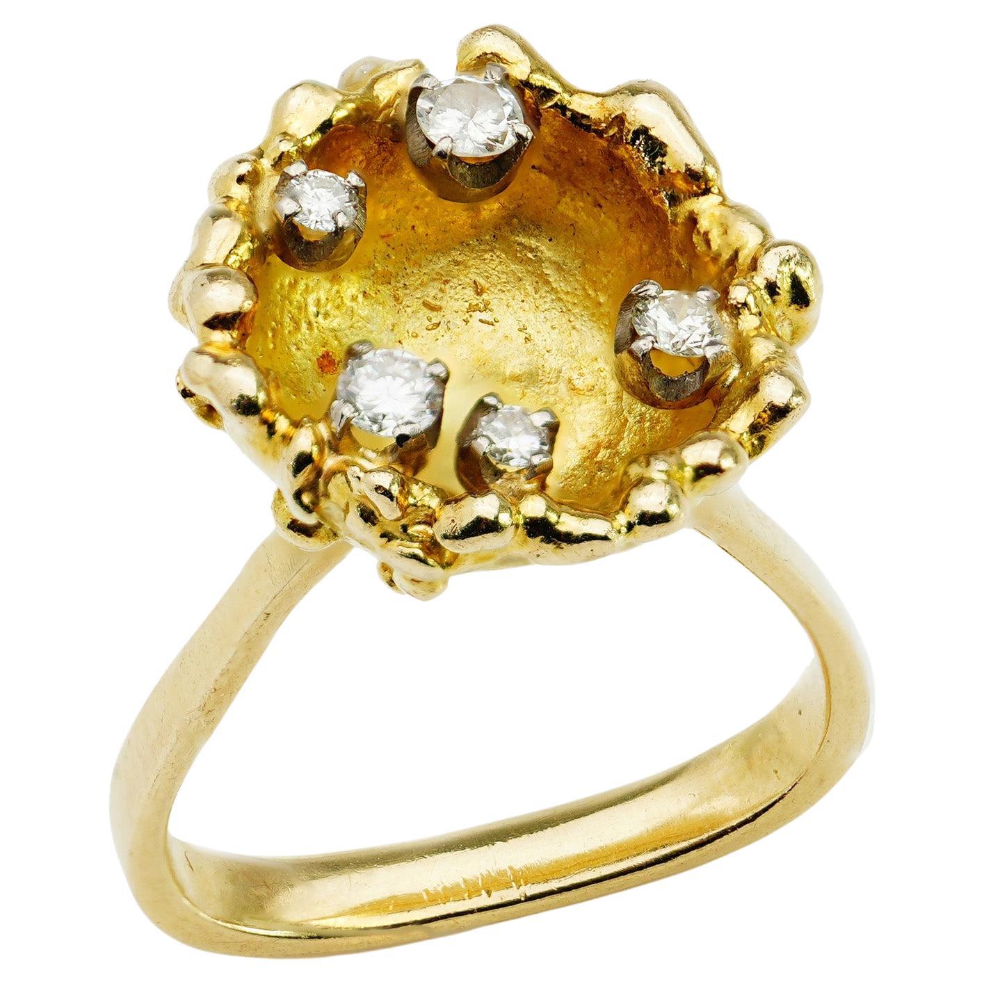 Tiffany and Co. Tsavorite Set Gold Ring at 1stDibs tiffany tsavorite