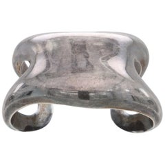 Tiffany & Co. Vintage 1975 Peretti Sterling Silver 925 Bone Cuff Small