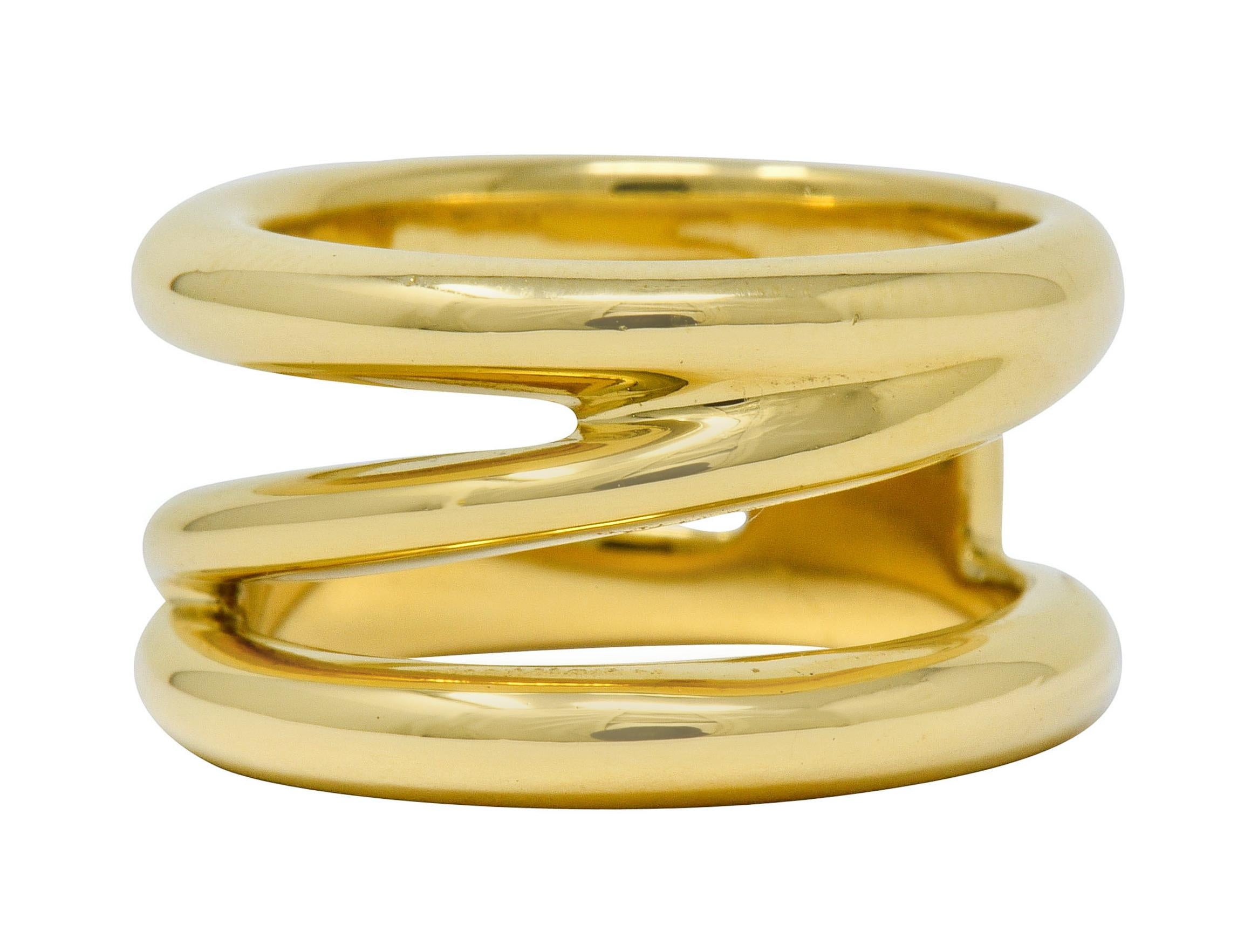 tiffany 18k gold ring