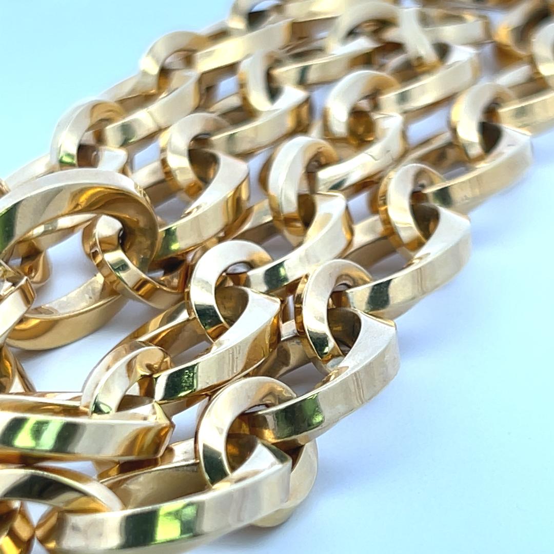 A. Link & Co. d'epoca da 209 grammi in oro giallo 18 kt. in vendita 4
