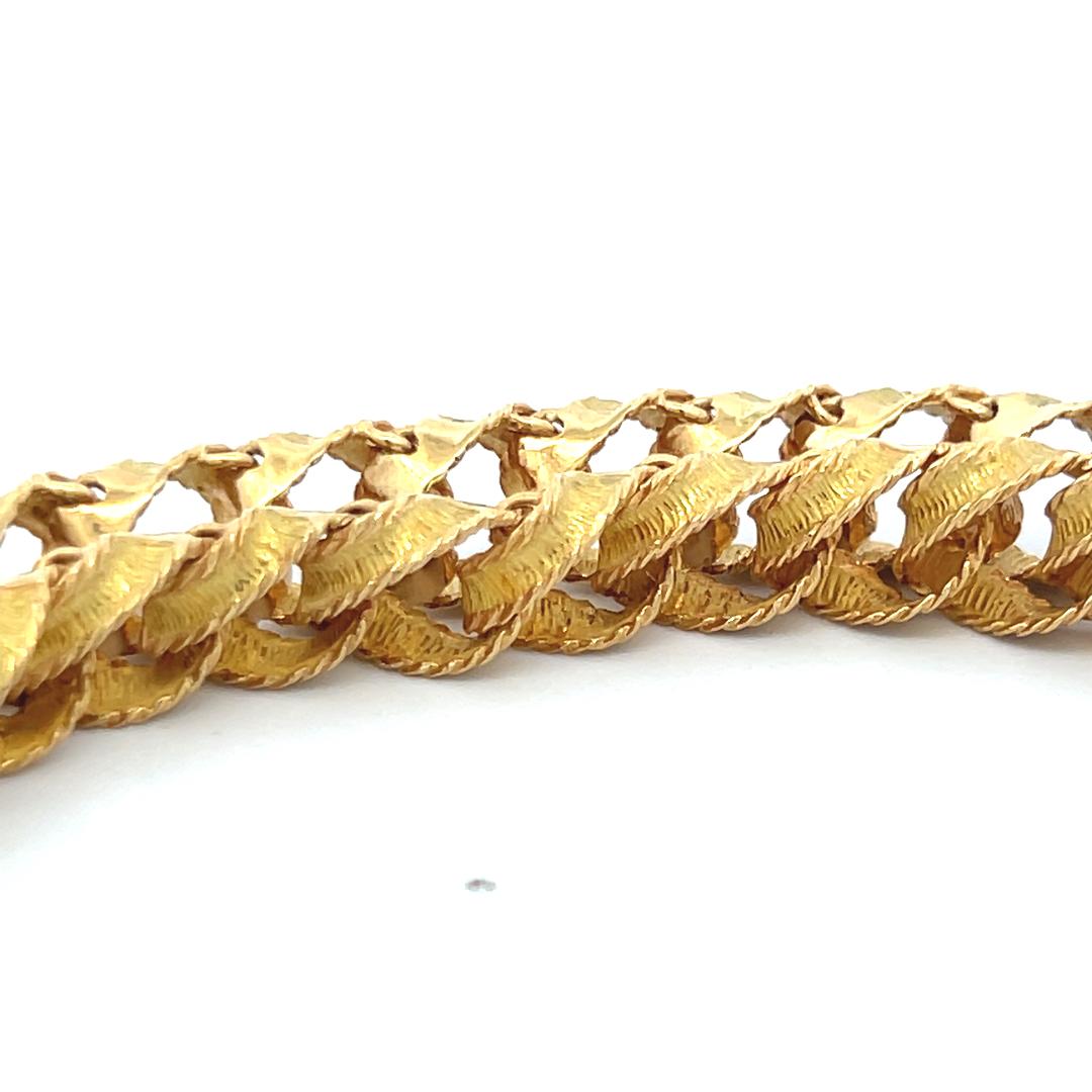A. Link & Co. vintage da 59,20 grammi in oro giallo 18 carati, collana con anelli in vendita 6
