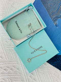 Tiffany & Co Vintage 925 Silver Elsa Peretti Star of David Hexagram Necklace