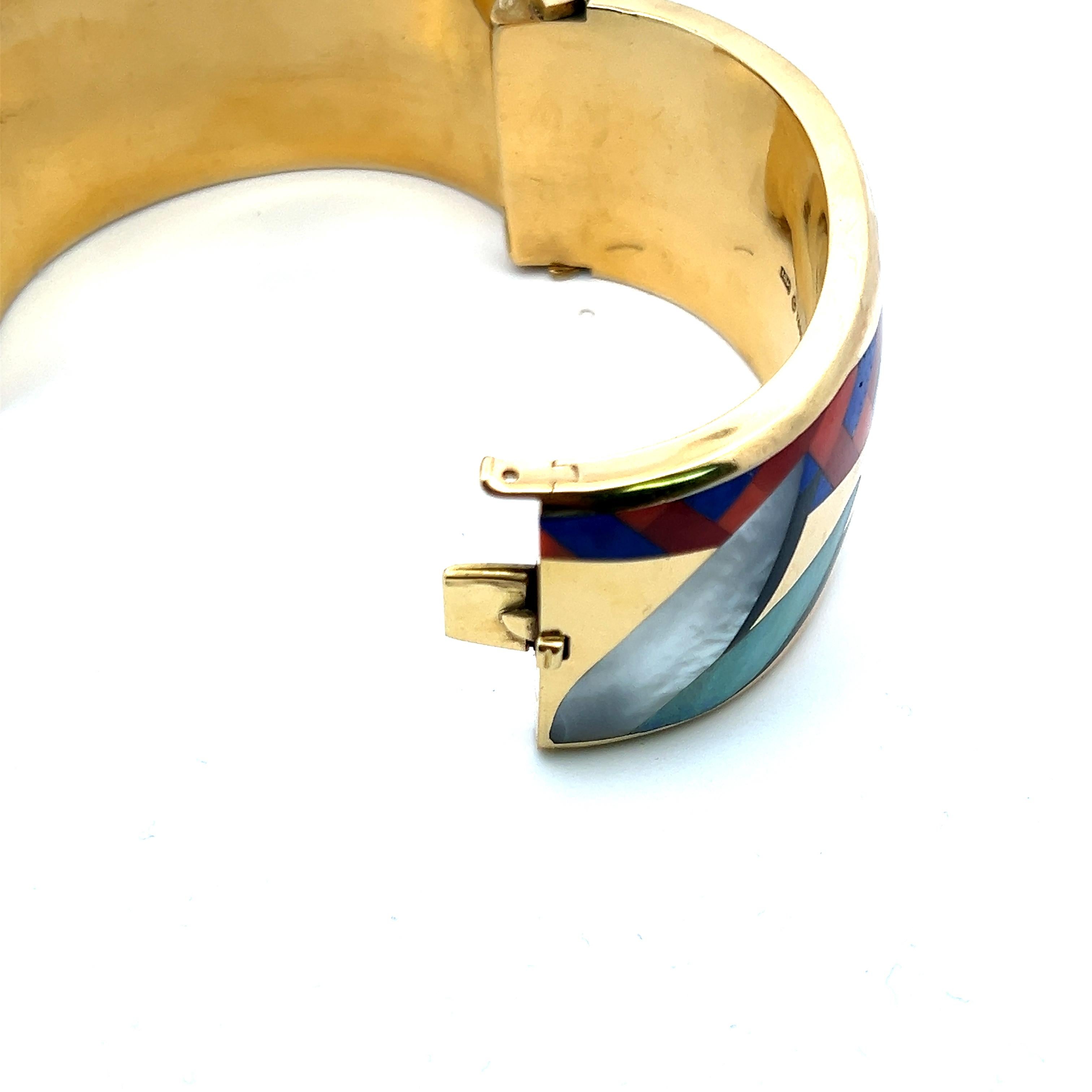 Tiffany & Co, bracelet jonc vintage en or jaune 18 carats 96,50 grammes en vente 8