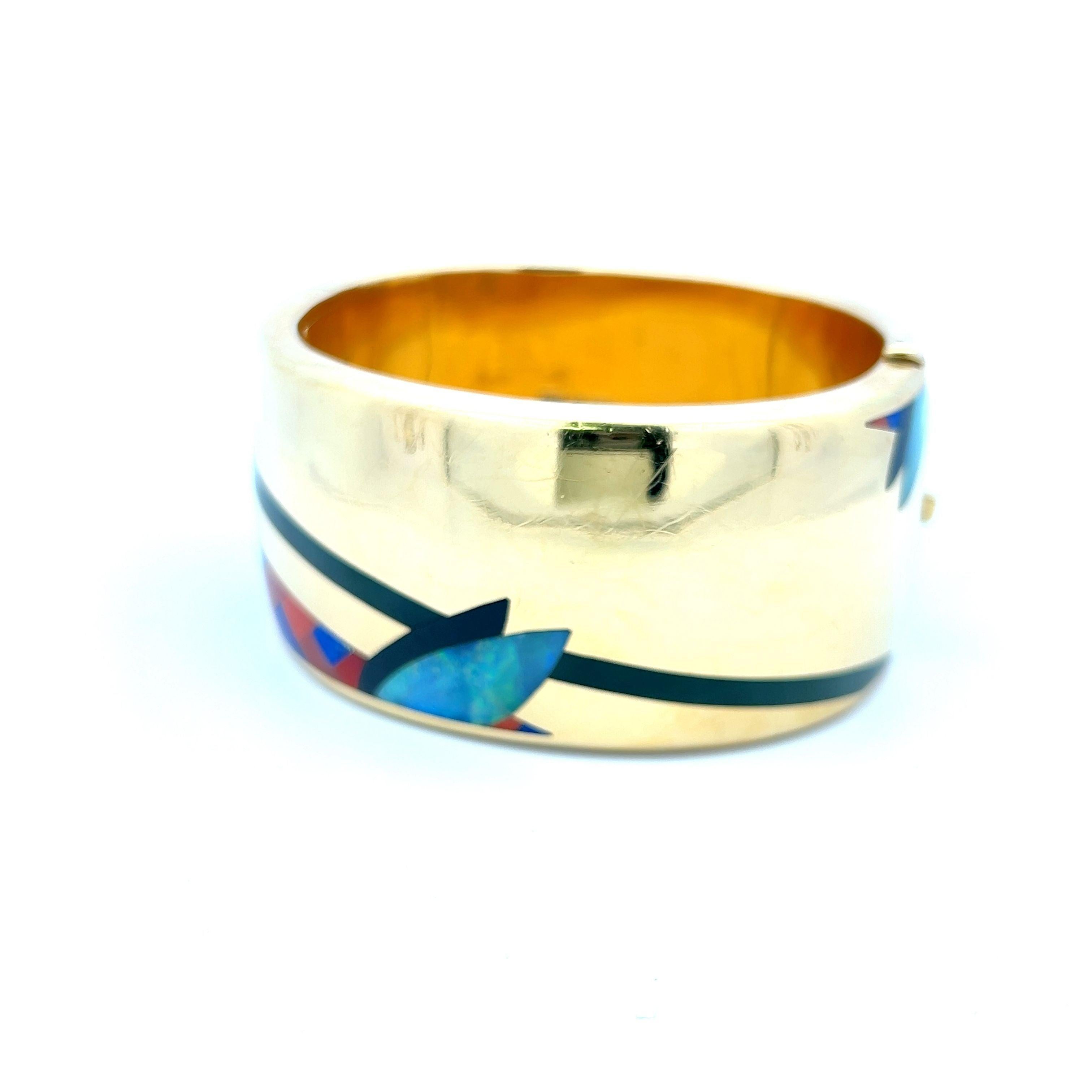 Tiffany & Co, bracelet jonc vintage en or jaune 18 carats 96,50 grammes Bon état - En vente à New York, NY