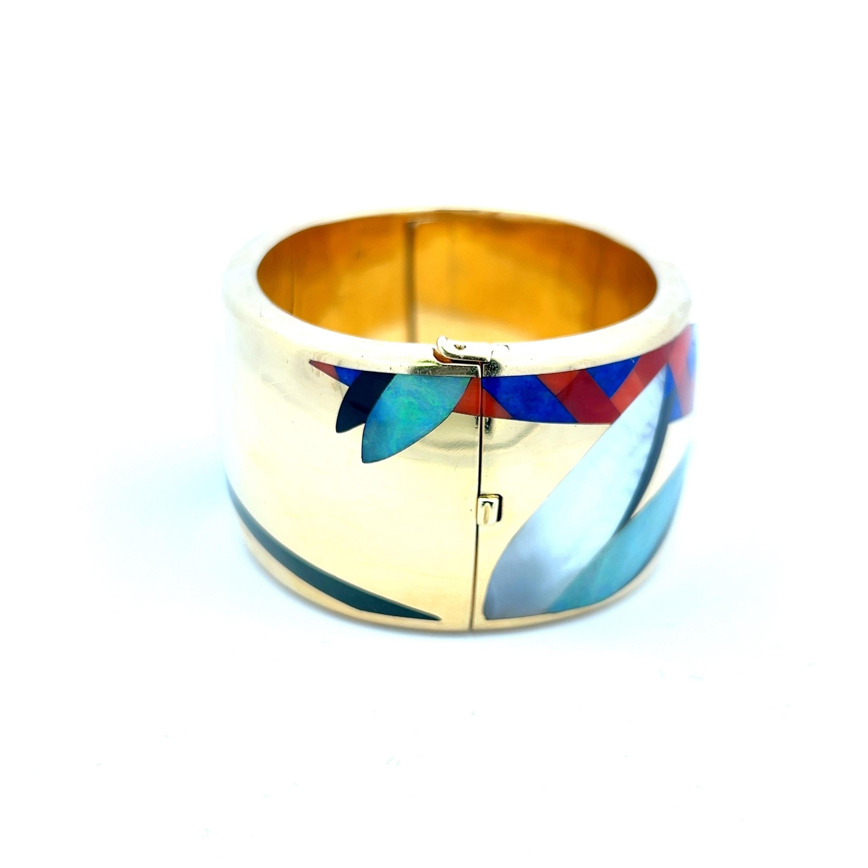 Tiffany & Co, bracelet jonc vintage en or jaune 18 carats 96,50 grammes Pour femmes en vente