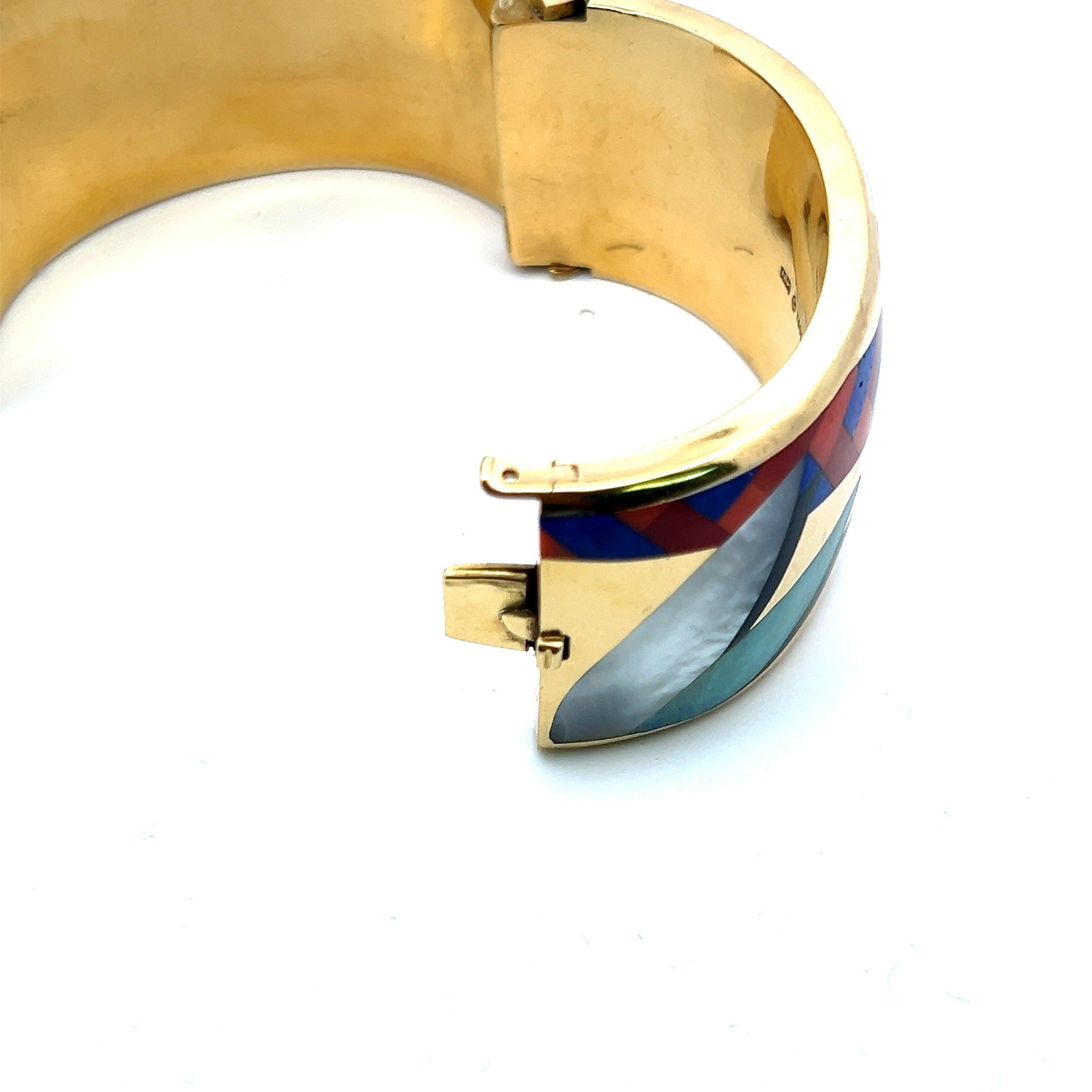 Tiffany & Co, bracelet jonc vintage en or jaune 18 carats 96,50 grammes en vente 1