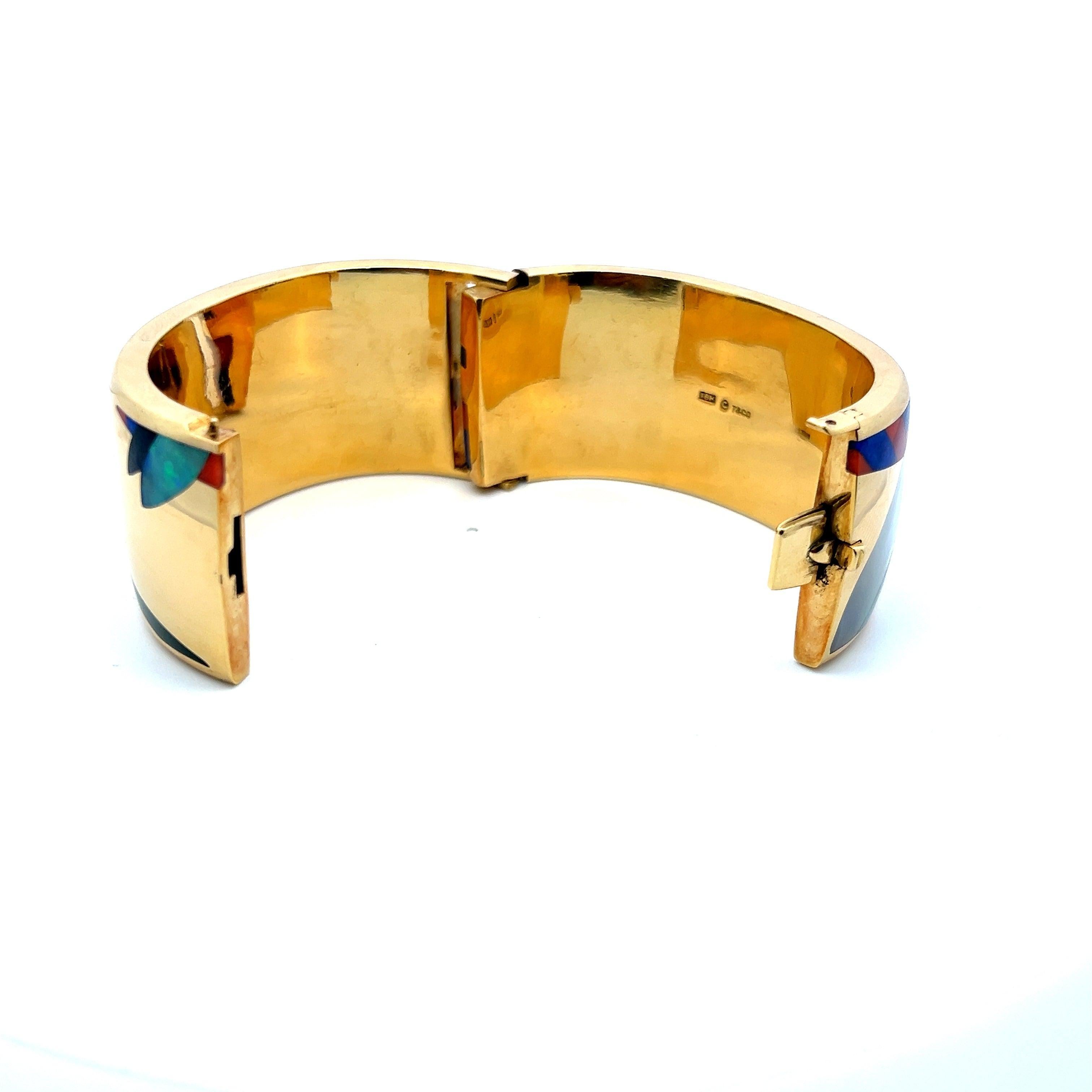 Tiffany & Co, bracelet jonc vintage en or jaune 18 carats 96,50 grammes en vente 2